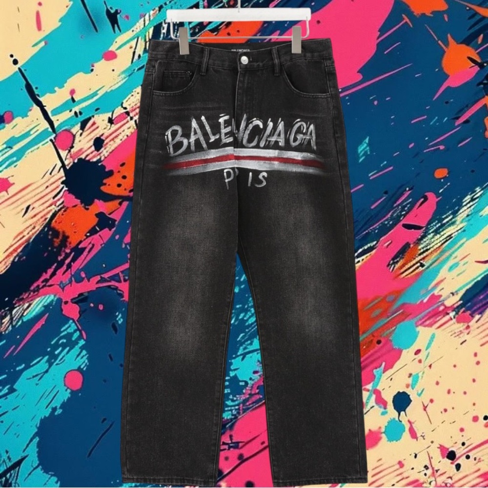 Balenciaga Black Jeans